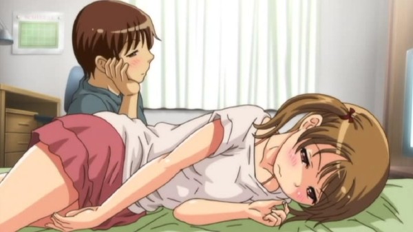 アニメ 好きで好きで、すきで Pretty.1  一枚上手 寝たフリをする妹